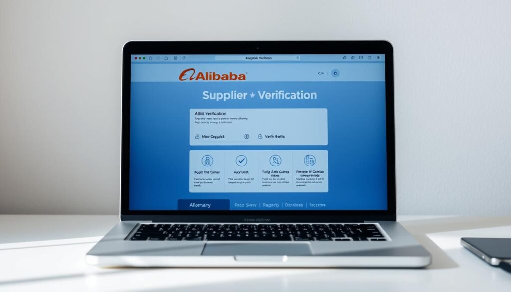 Alibaba supplier verification